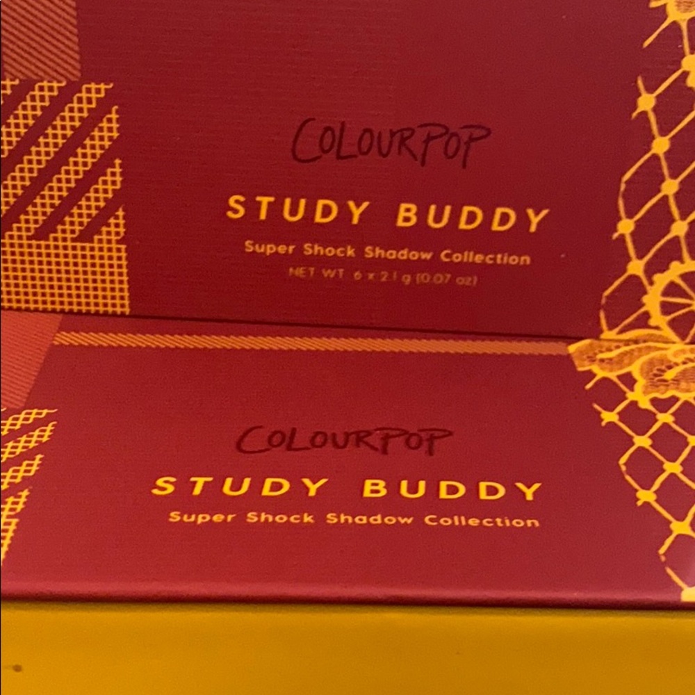 Colourpop Study Buddy(half of the collection)